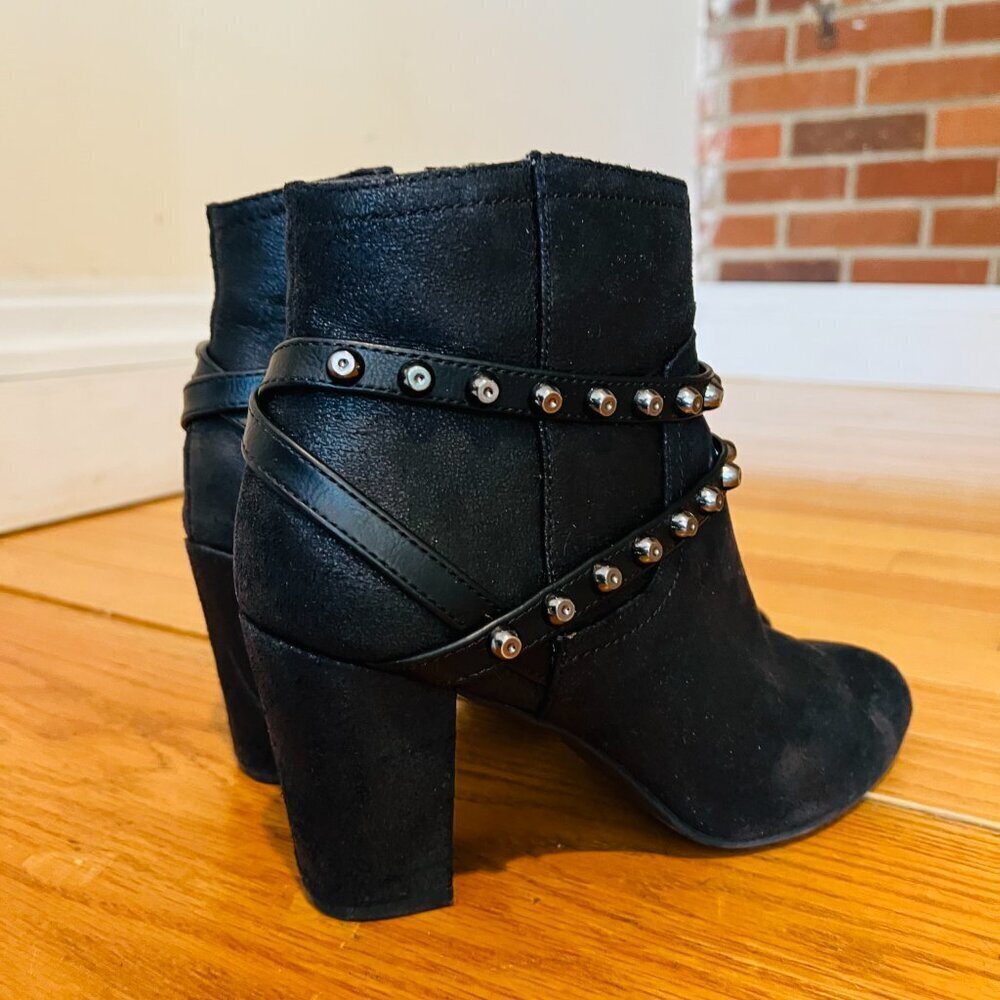 Simply Vera Vera Wang Moto Women's High Heel Ankle Boots Size 8.5 US - Picture 10 of 16